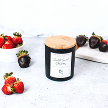 Load image into Gallery viewer, Chocolate Covered Strawberry Candle