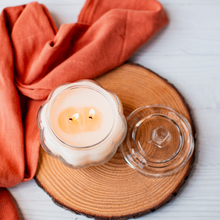 Load image into Gallery viewer, Limited Edition: 2 Wick Pumpkin Vessel
