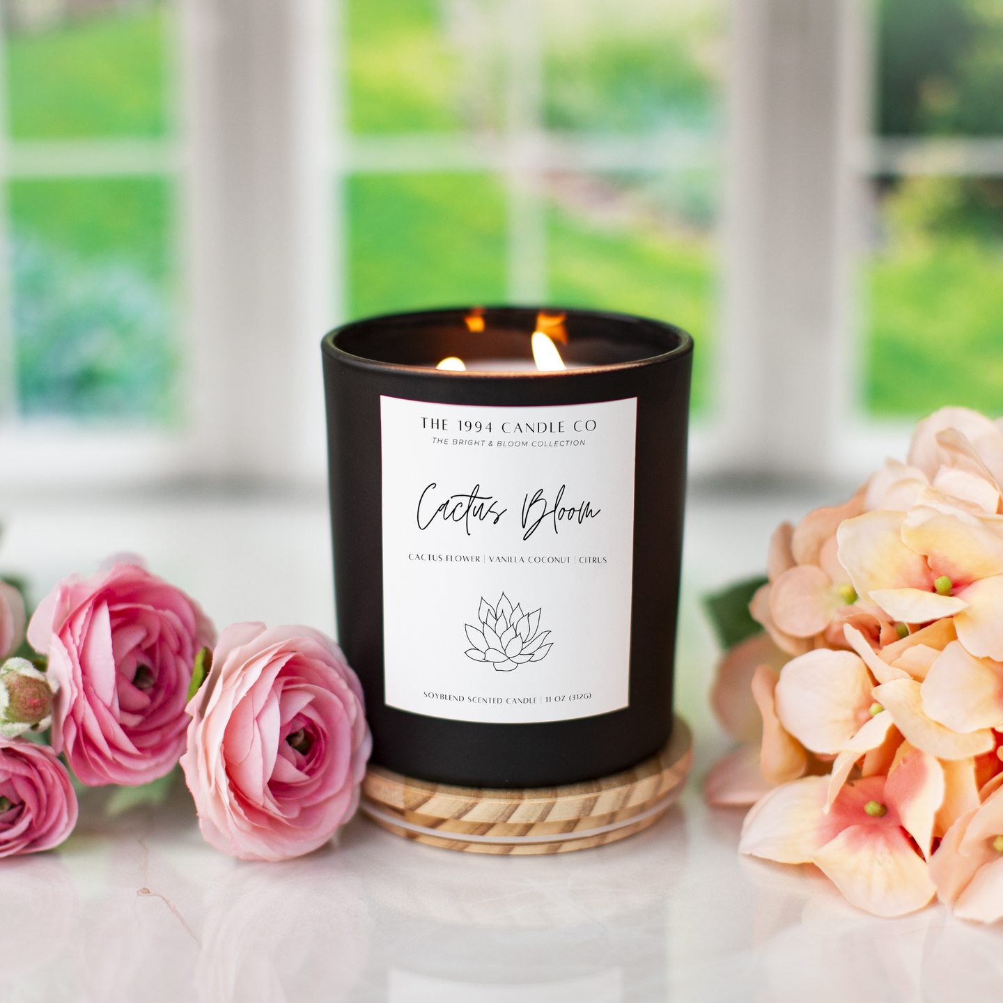 Cactus Bloom Candle