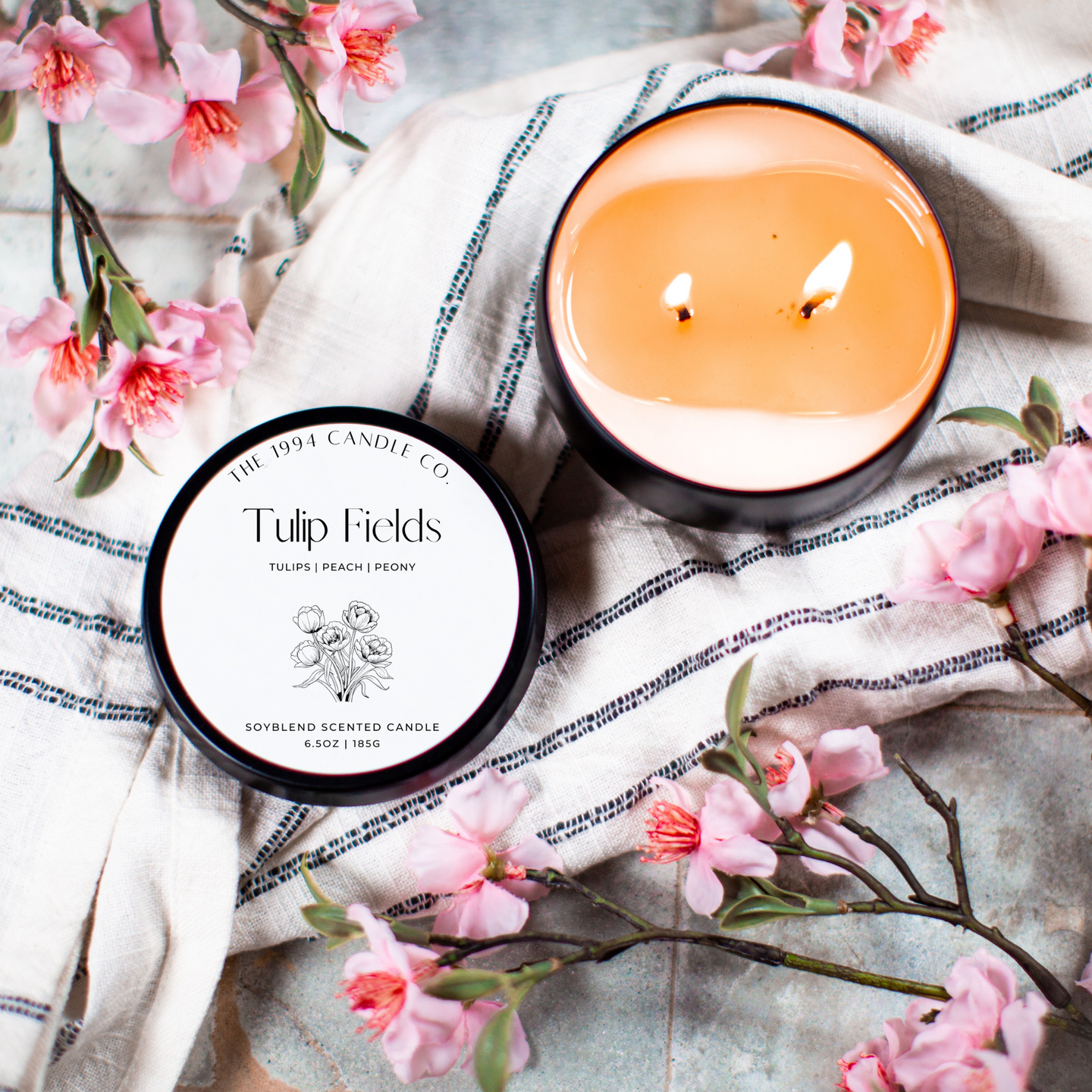 Tulip Fields Candle