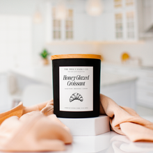 Load image into Gallery viewer, Honey Glazed Croissant Candle
